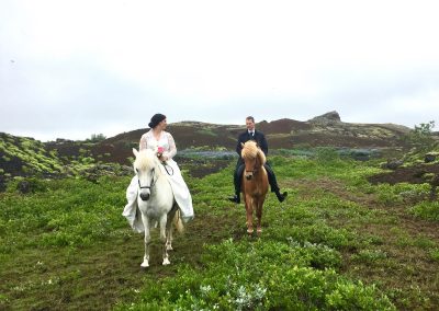 Private Horse Riding Tours Reykjavik Wedding event